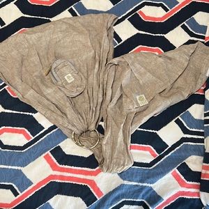 LILLE Baby Linen Ring Sling